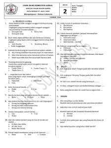 10 Contoh Soal Kurikulum 2013 Kelas 2 Tema 1 yang Wajib Dikuasai Sebelum Ujian Semester
