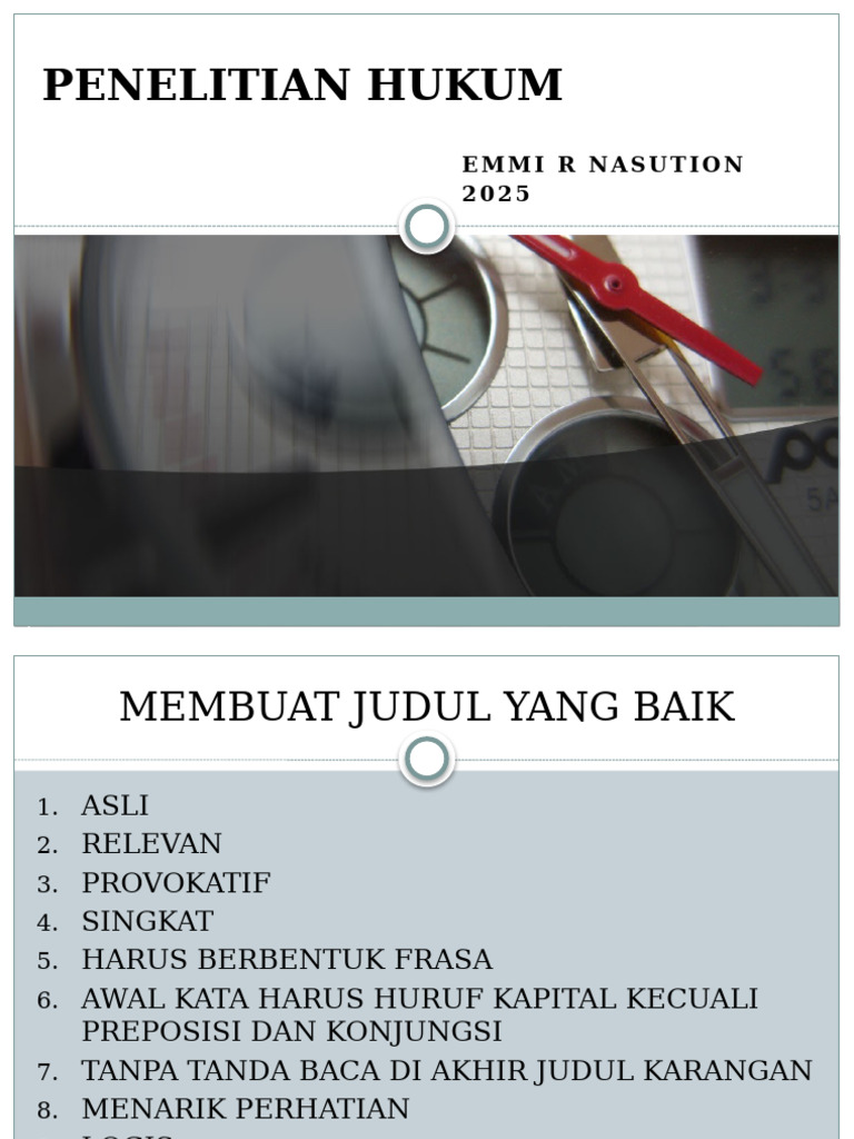 3 Rahasia dari Surat Istana: Membuat Judul Tesis yang Baik di 2026