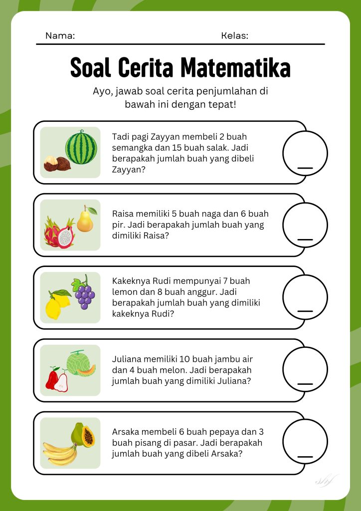 5 Fakta Mengejutkan Soal Cerita Matematika Kelas 1 yang Wajib Orang Tua Tahu