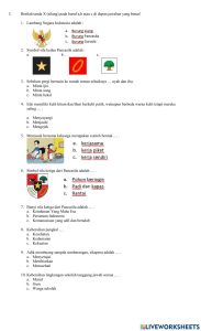 5 Fakta Penting Soal PKN Kelas 3 Semester 1 Tentang Pancasila yang Wajib Diketahui Siswa