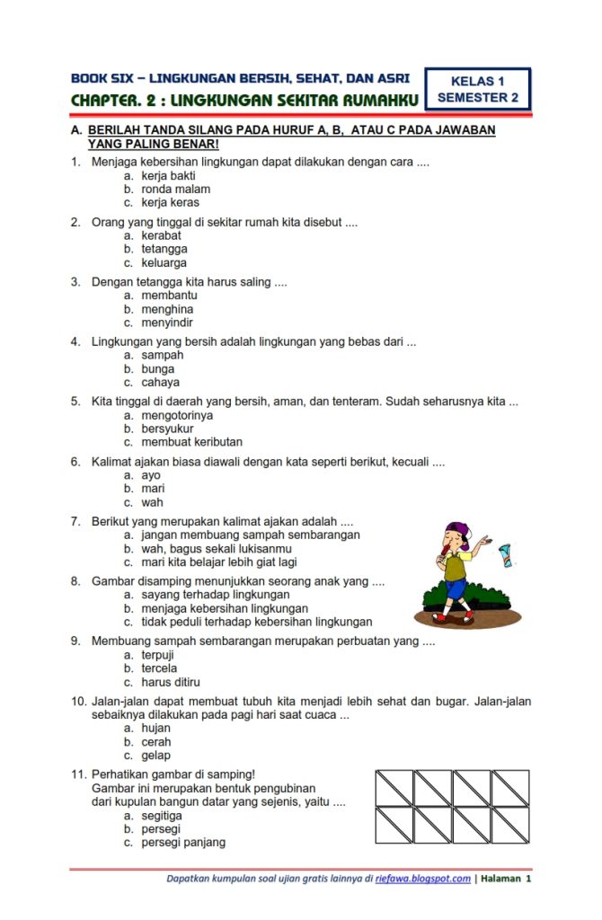 5 Fakta Tersembunyi Contoh Soal UTS Tema 6 Kelas 1 Semester 2 yang Wajib Orang Tua Tahu Sebelum Terlambat