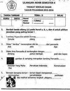 5 Rahasia Sukses Belajar: Contoh Soal Kurikulum 2013 Kelas 2 yang Ternyata Jarang Diketahui