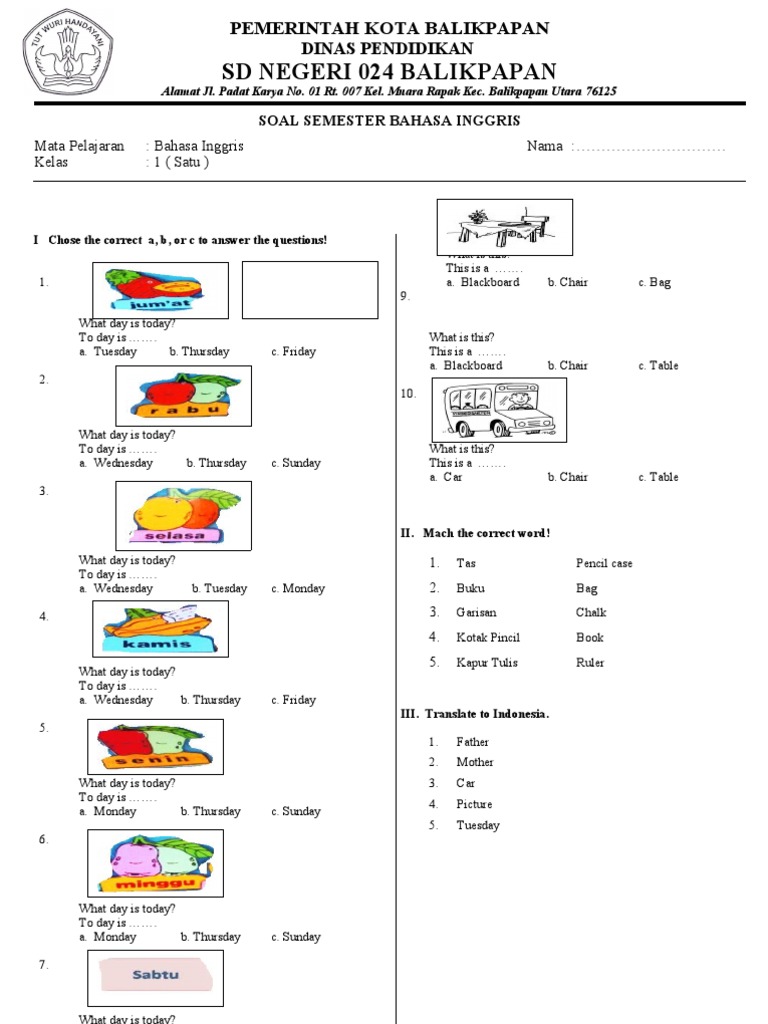 Contoh Soal Uts Bahasa Inggris Kelas 9 Semester 1 - Piffle me Contoh Soal Uts Bahasa Inggris Kelas 9 Semester 1 - Piffle me