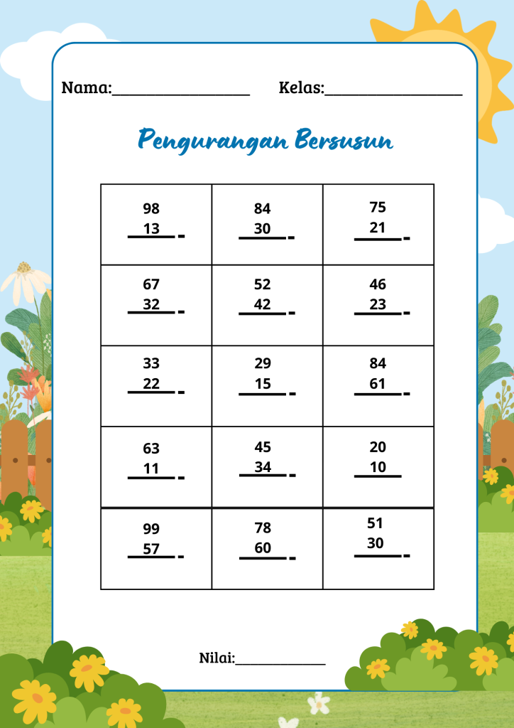 7 Cara Efektif Belajar Contoh Soal Pengurangan Kelas 1 SD yang Wajib Orang Tua Tahu 7 Cara Efektif Belajar Contoh Soal Pengurangan Kelas 1 SD yang Wajib Orang Tua Tahu