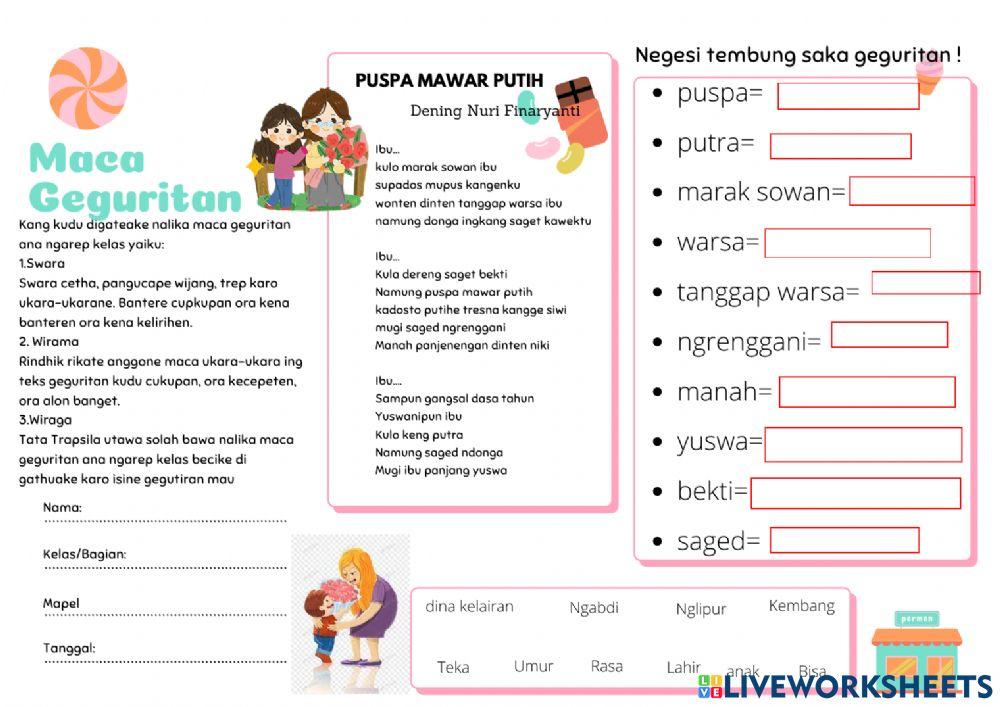 7 Rahasia Mudah Pahami Contoh Soal Geguritan Kelas 4 SD Agar Nilai Ujian Maksimal 2026