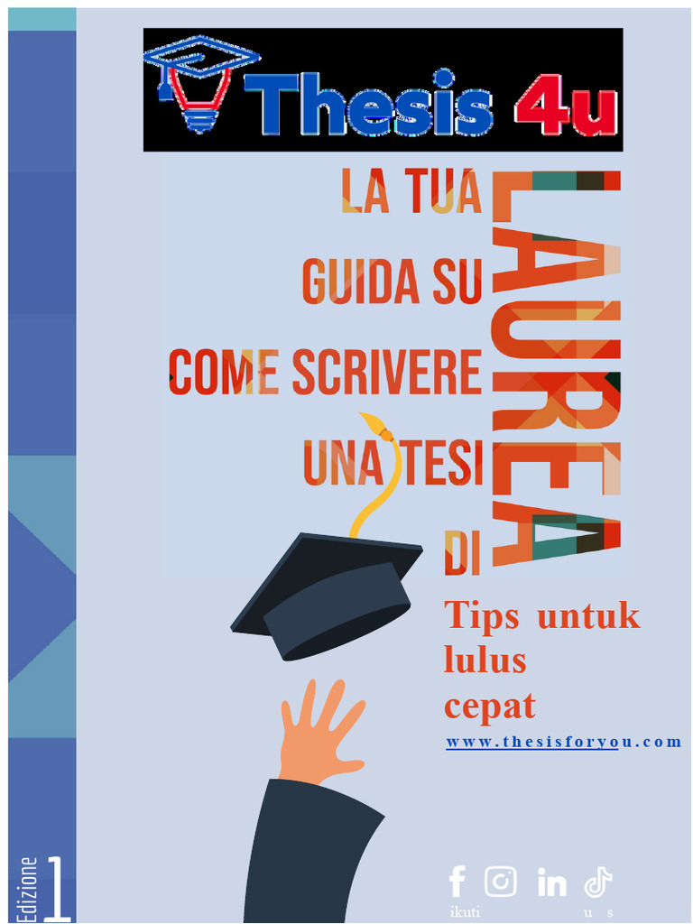 Tesis 4u - Panduan Tentang Cara Menulis Tesis Edisi 1 PDF